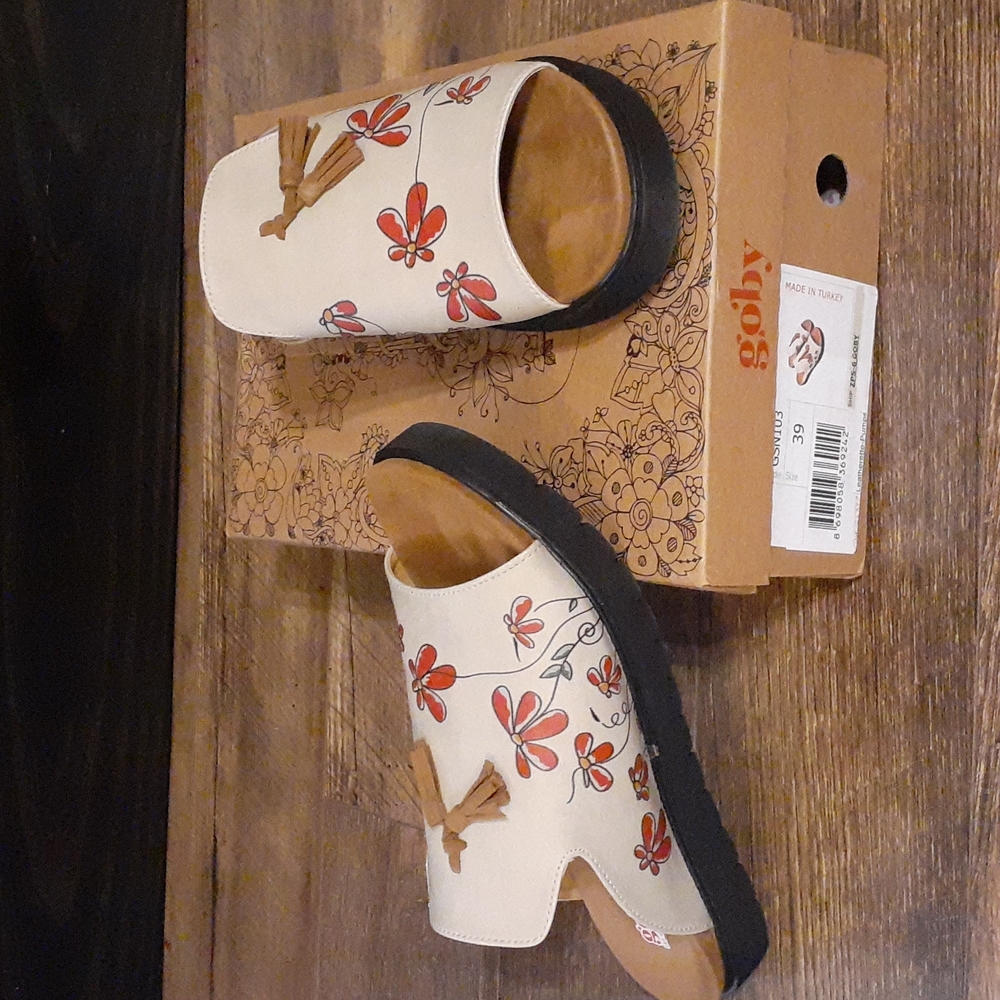 Goby Leatherette Slip on Shoes